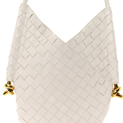 Bottega Veneta Nappa Intrecciato Small Solstice Hobo White 7 of 10