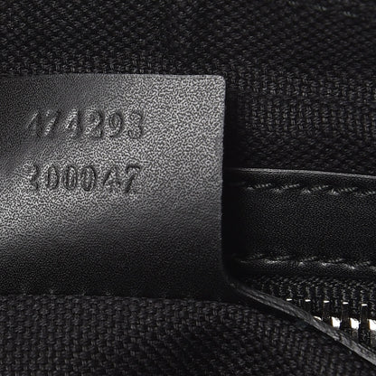 Gucci Soft GG Supreme Monogram Web Belt Bag Black Grey 7 of 9