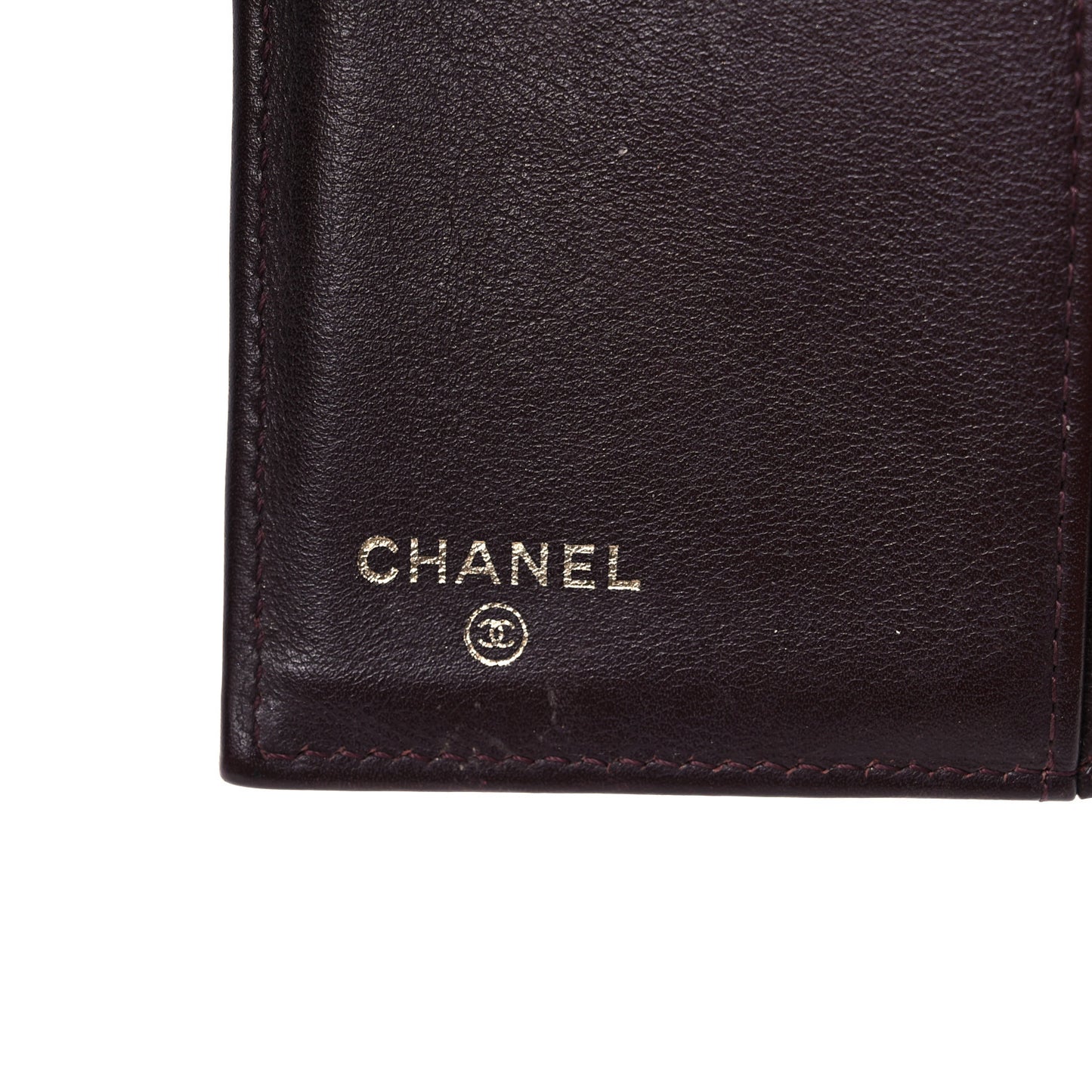 Caviar Quilted Large Flap Wallet Black