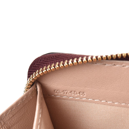 Chloe Grained Calfskin Marcie Long Zip Around Wallet Dark Velvet 8 of 8