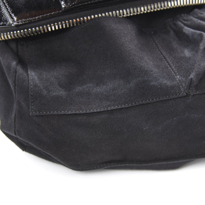 Givenchy Textured Patent Calfskin Small Antigona Black 8 of 11