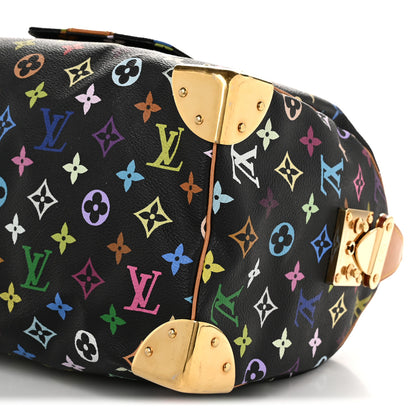 Louis Vuitton Monogram Multicolor Speedy 30 Black 9 of 9