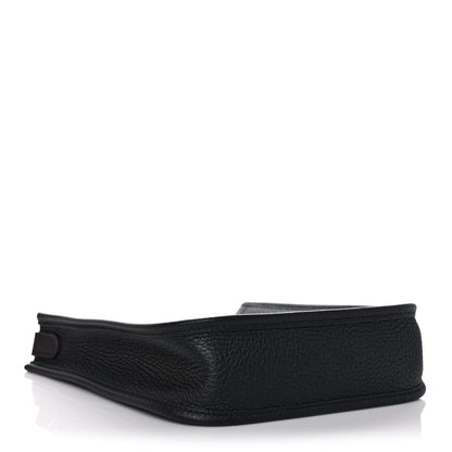 Hermes Taurillon Clemence Evelyne TPM Black 4 of 11