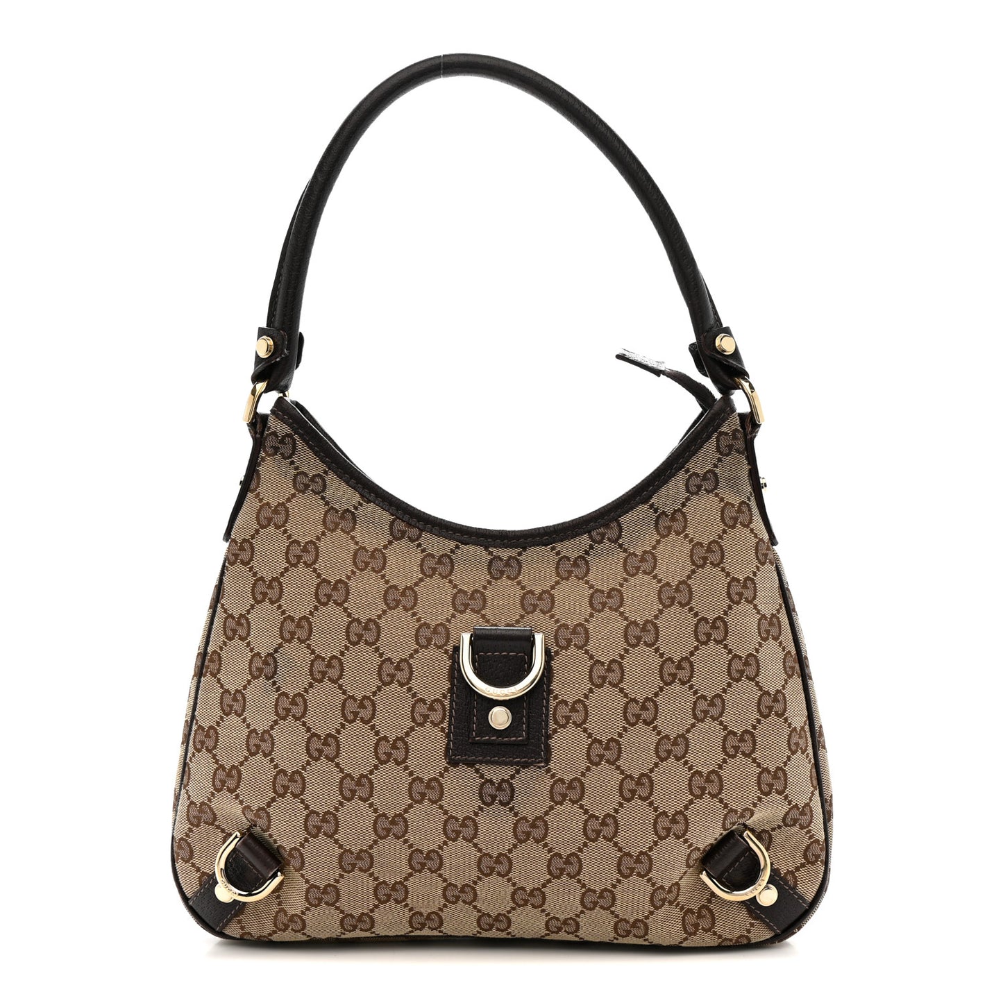 Monogram Medium Abbey D Ring Hobo Brown