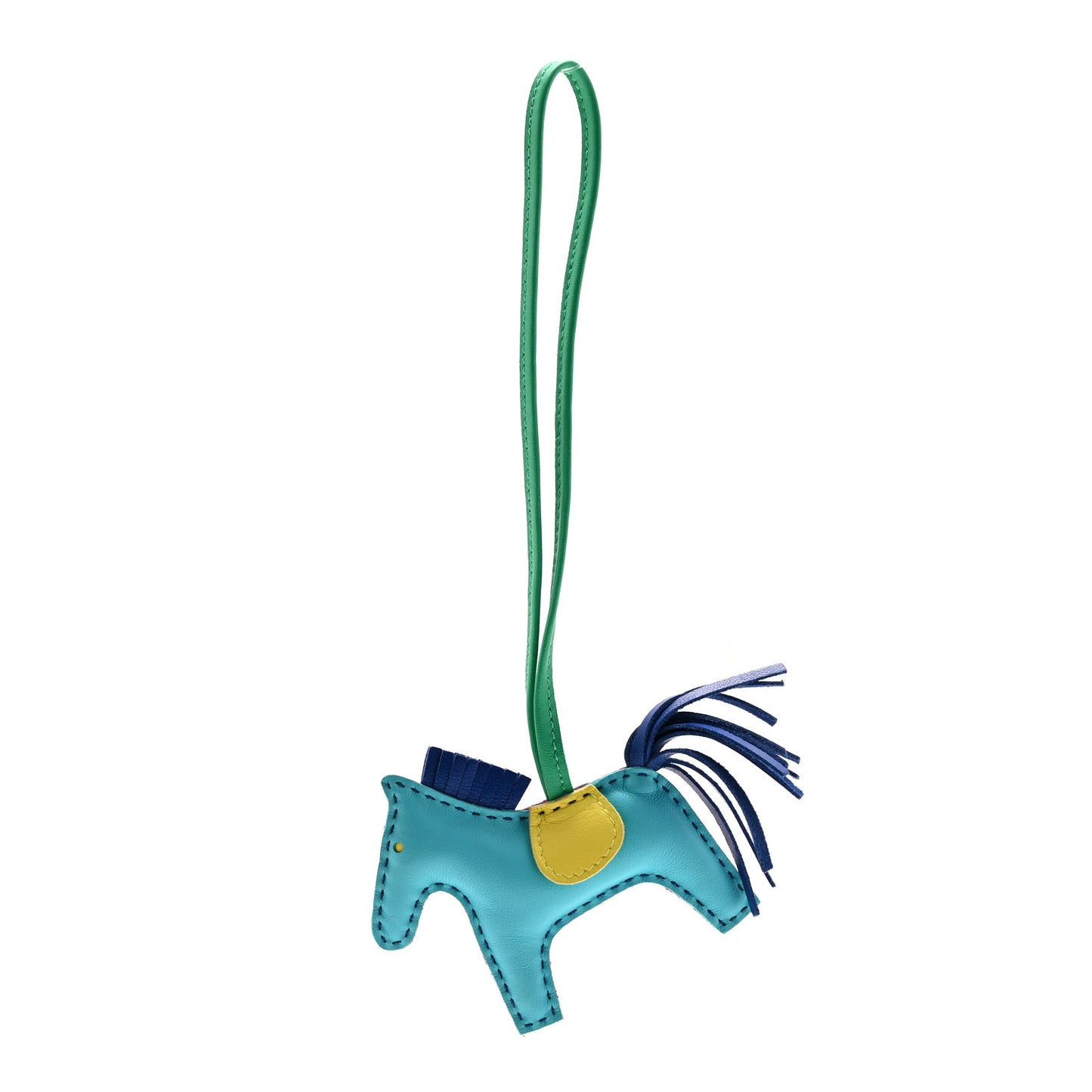 Milo Lambskin Grigri Rodeo Horse Bag Charm PM Rose Shocking Bleu Azteque Bleu Electrique Menthe Soufre Violet