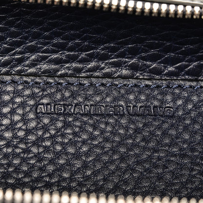 Alexander Wang Pebbled Calfskin Mini Emile Navy 6 of 8