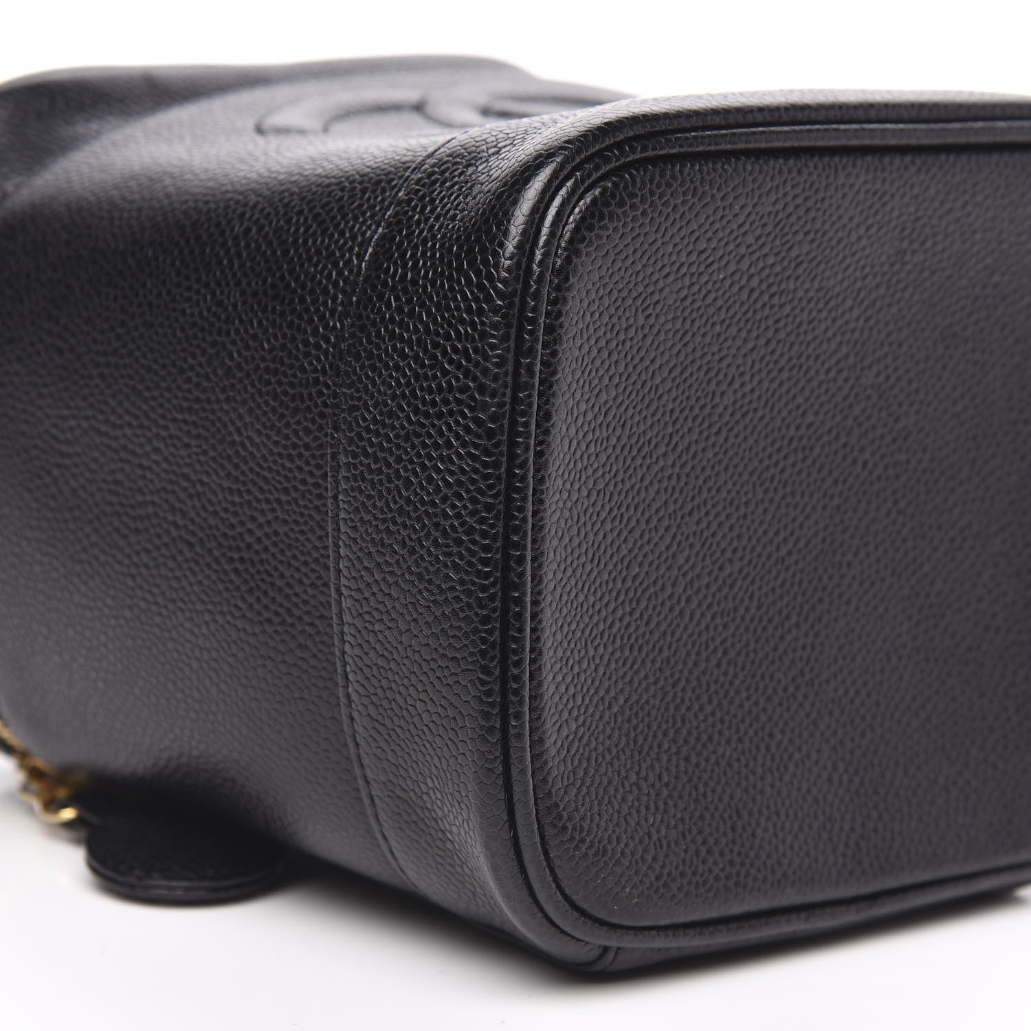 Chanel Caviar Vanity Cosmetic Case Black 10 of 11