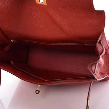 Hermes Togo Kelly Sellier 35 Rouge Garance 9 of 35