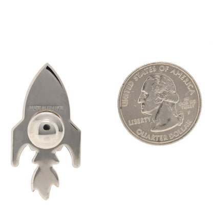 Hermes Palladium Space H Badge Rocabar H 2 of 4