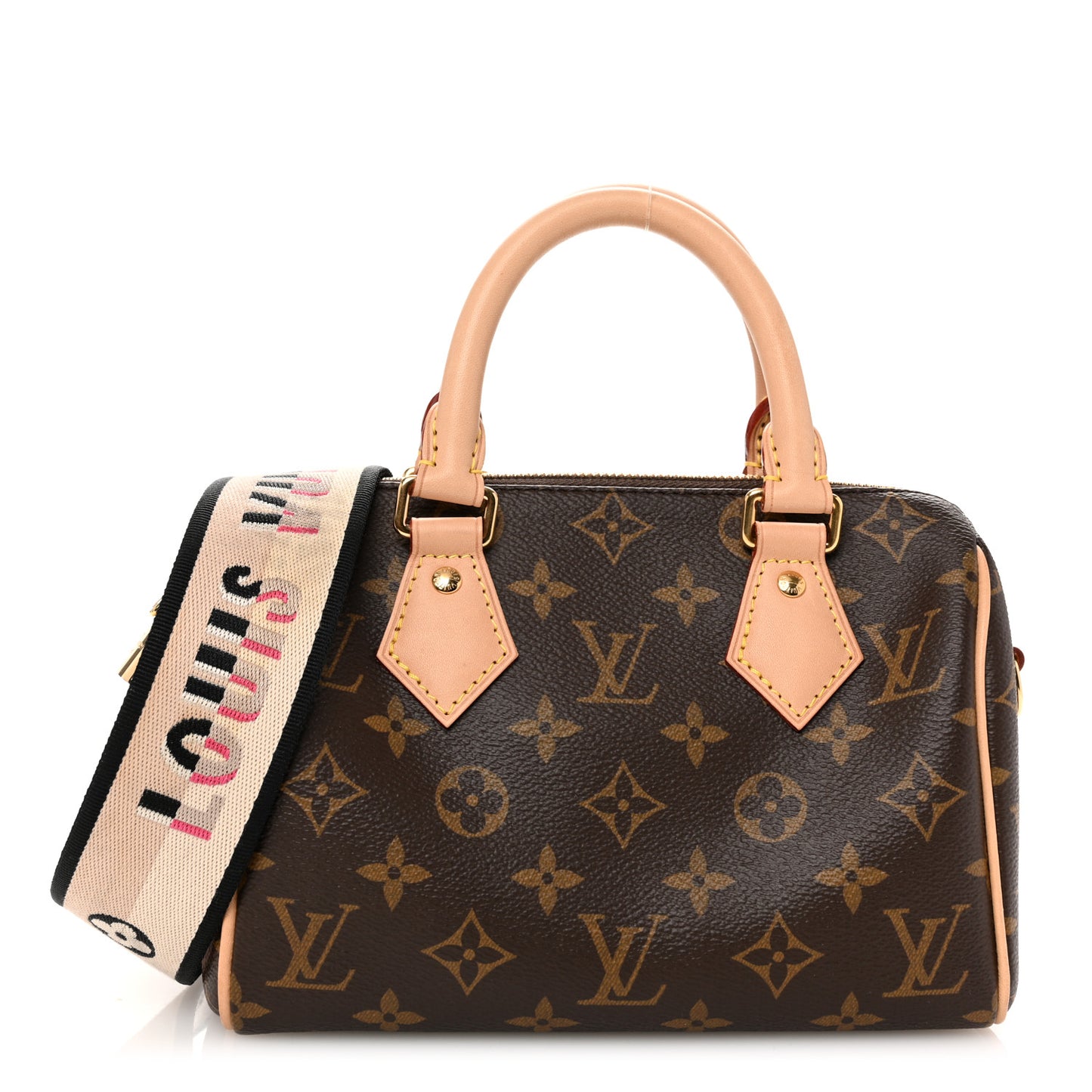 Monogram Speedy Bandouliere 20 Black