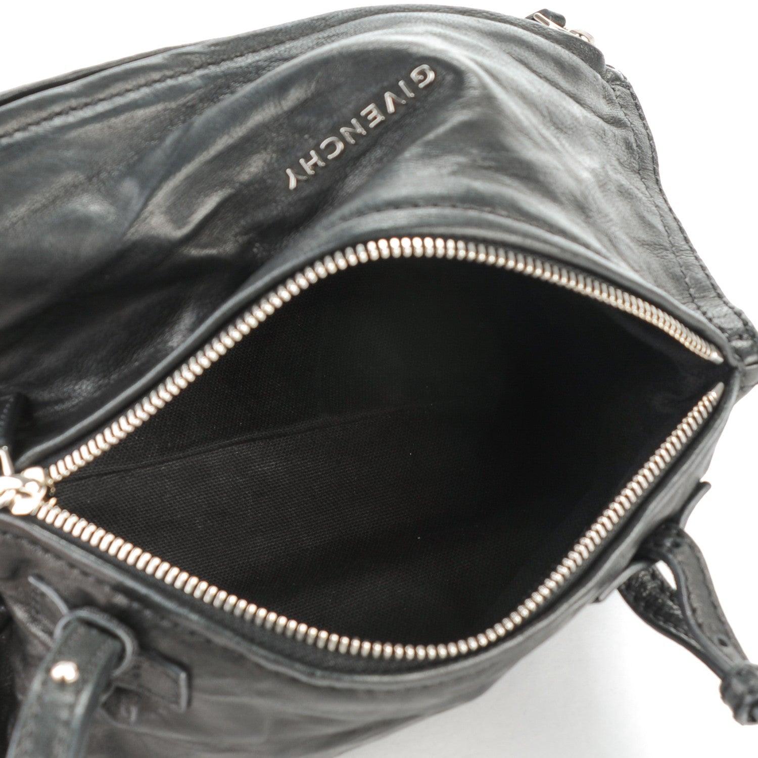 Givenchy Tumbled Sheepskin Mini Pandora Black 5 of 7