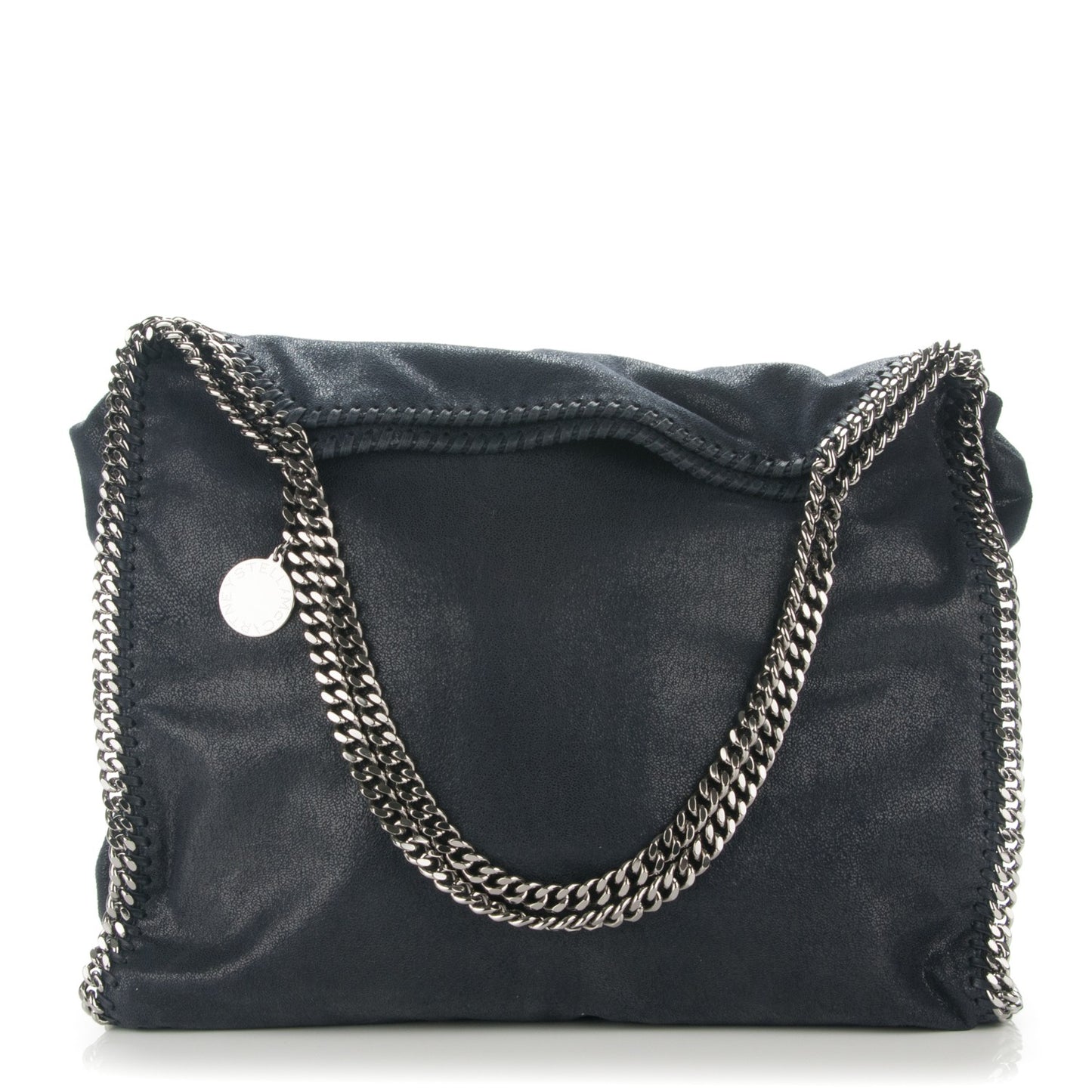 Shaggy Deer Big Falabella Tote Navy