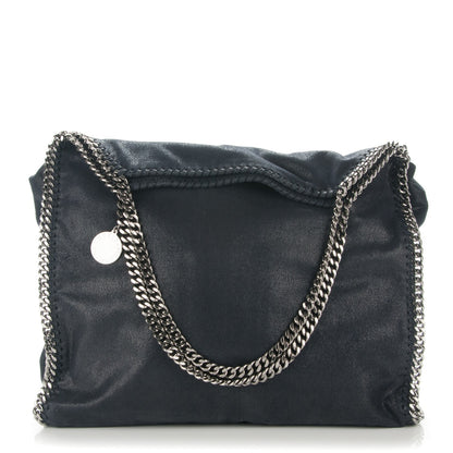 Stella McCartney Shaggy Deer Big Falabella Tote Navy 1 of 8