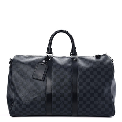 Louis Vuitton Damier Cobalt Keepall Bandouliere 45 1 of 8