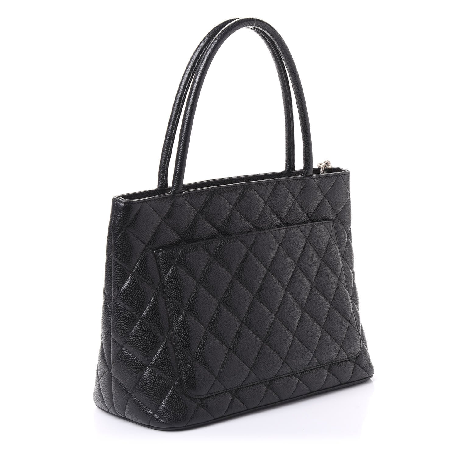 Chanel Caviar Quilted Medallion Tote Black 2 of 10