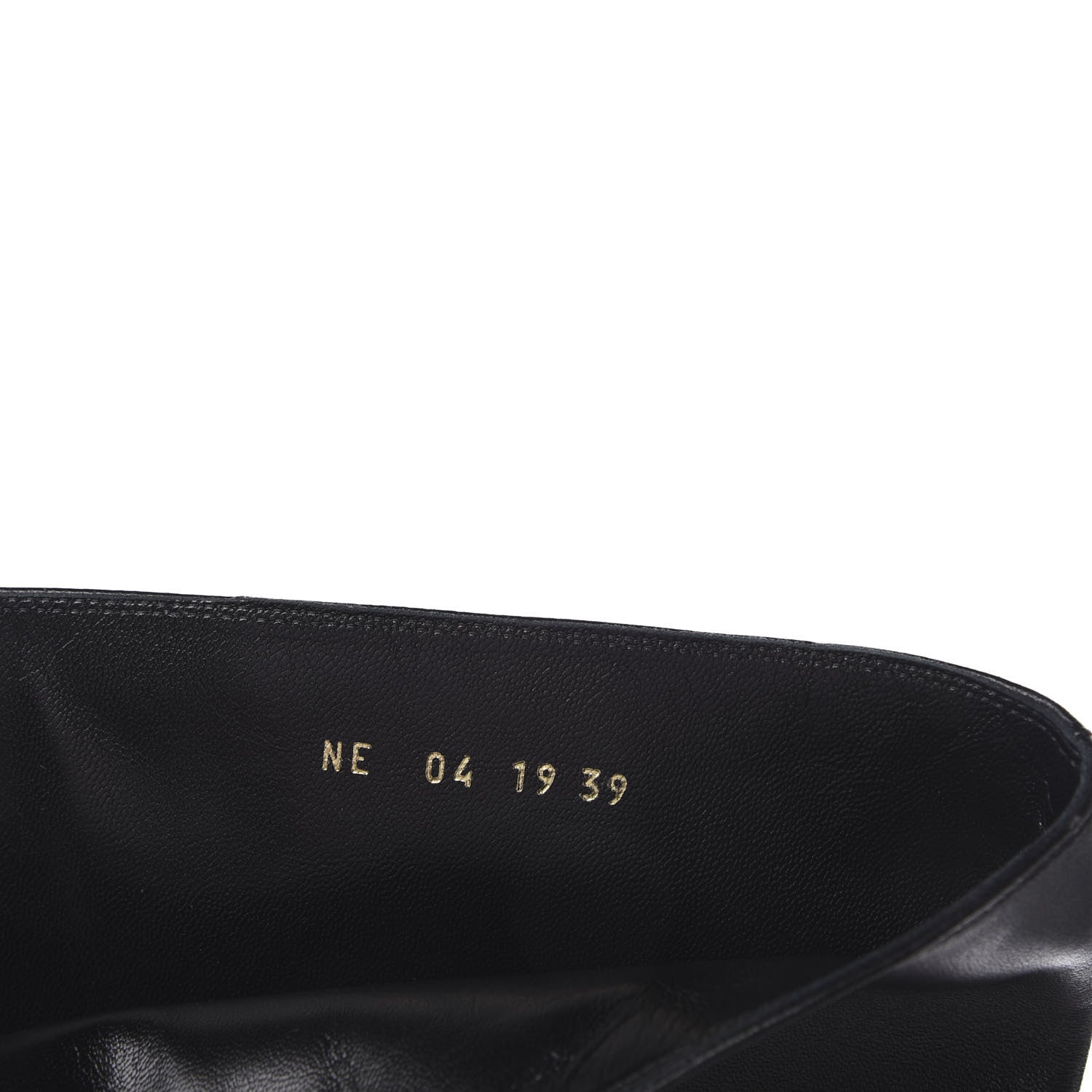 Christian Dior Nappa Dioretre Knee High Boots 39 Black 10 of 11