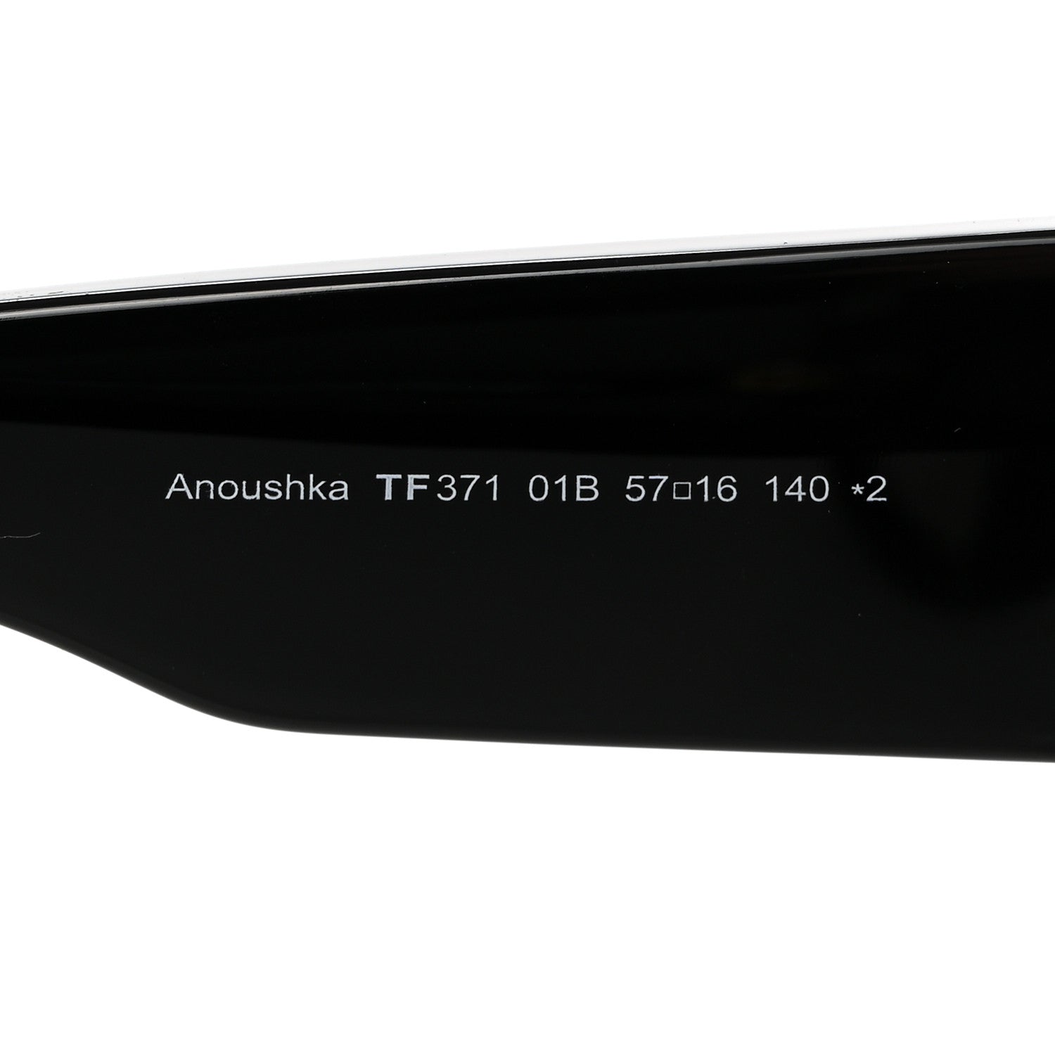 Tom Ford Acetate Anoushka Cat Eye Sunglasses TF371 Black 6 of 8