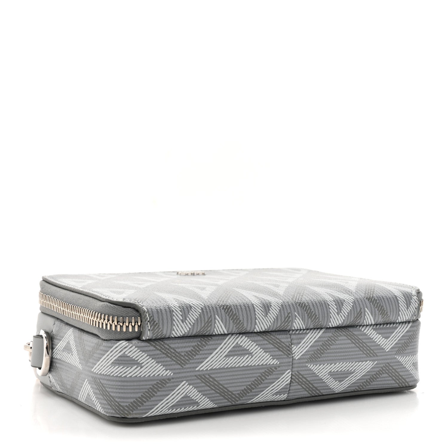 Christian Dior Coated Canvas CD Diamond Messenger Pouch Grey 4 of 14