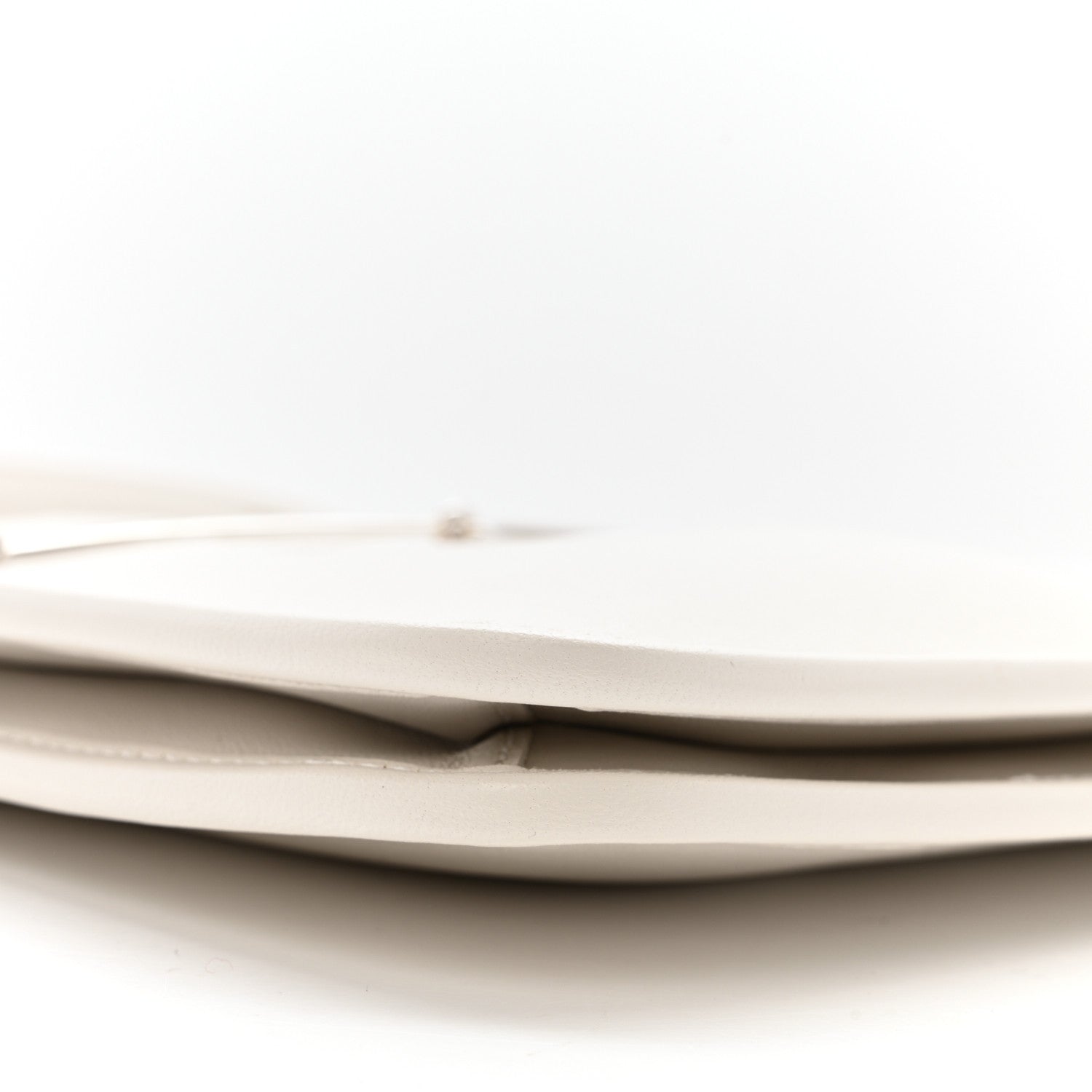 Gucci Calfskin Horsebit Slim Shoulder Bag White 9 of 11