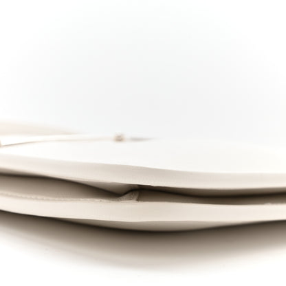 Gucci Calfskin Horsebit Slim Shoulder Bag White 9 of 11