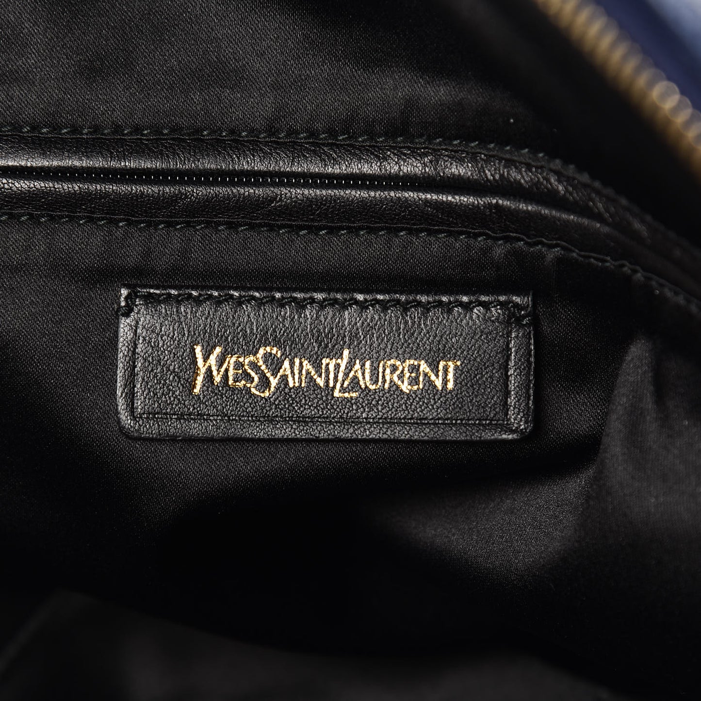 Calfskin Oversized Muse Navy Blue