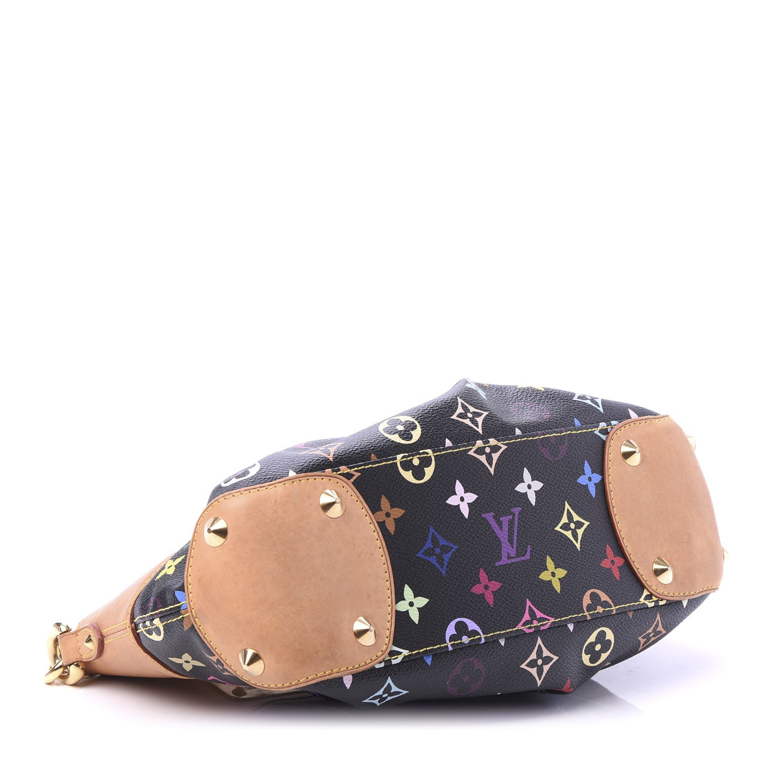 Louis Vuitton Monogram Multicolor Judy PM Black 4 of 9