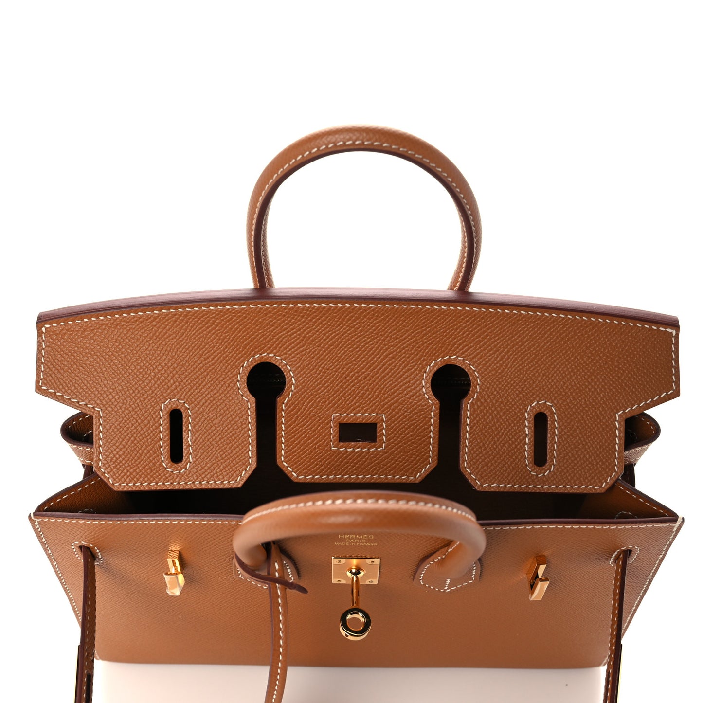 Epsom Birkin Sellier 25 Gold