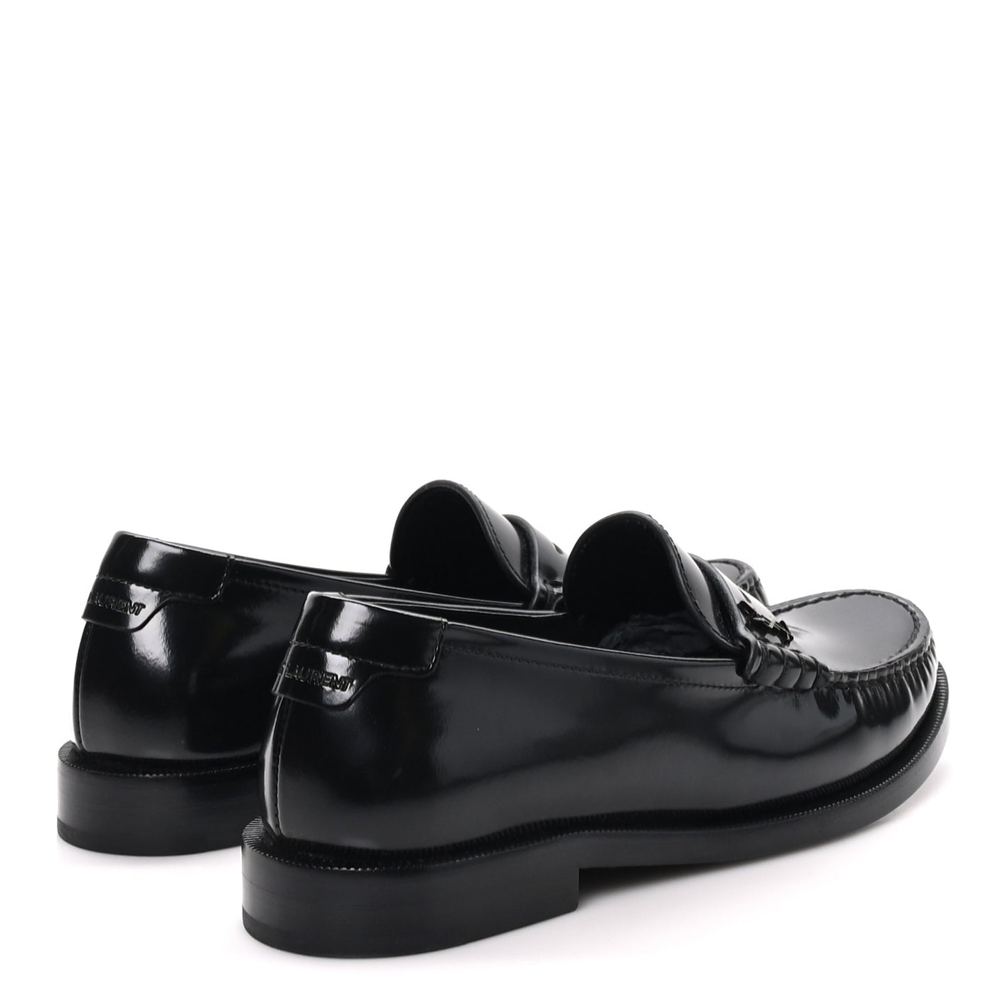 Magnum Lux Chunky Le Loafer Penny Slippers 35.5 Black