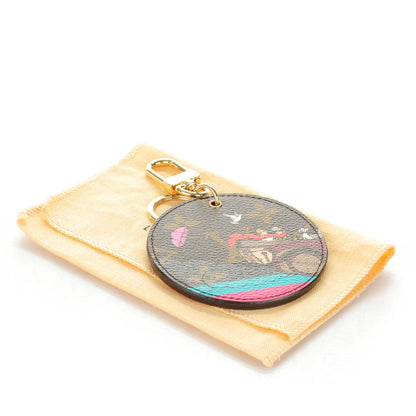 Louis Vuitton Monogram 2015 Christmas Animation Bag Charm Key Ring 6 of 6