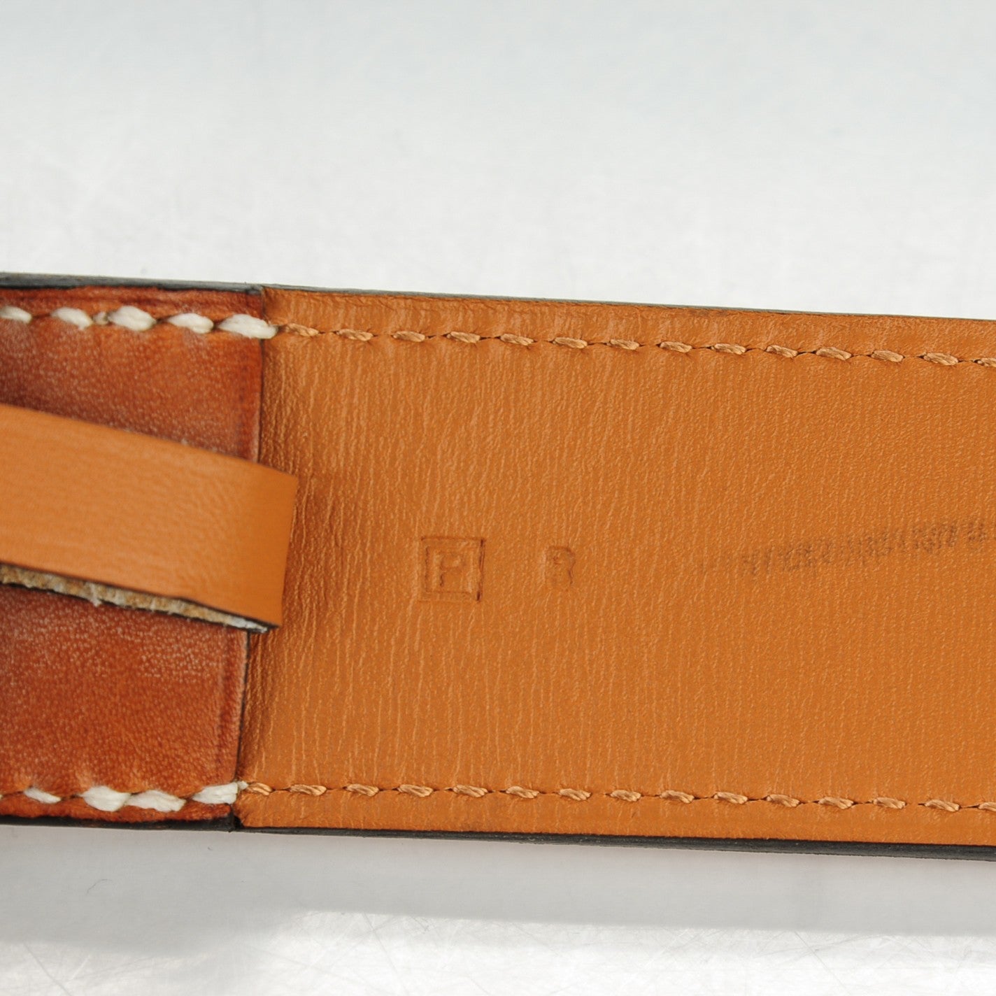 Hermes Barenia Etriviere 32mm Belt 90 Fauve 6 of 7