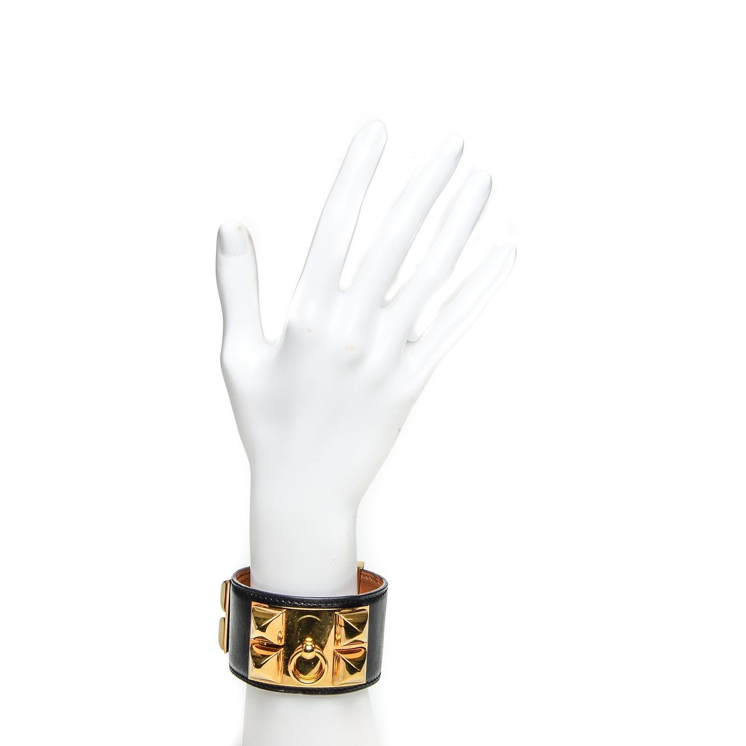 Hermes Box Collier De Chien CDC Bracelet S Black 2 of 6