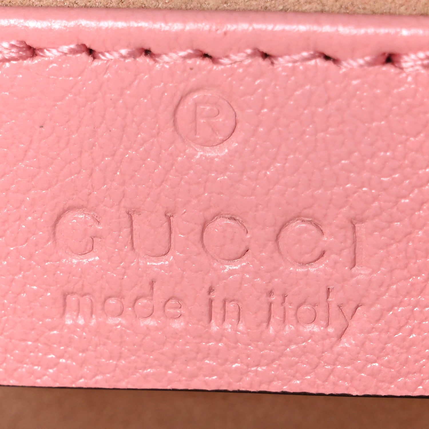 Gucci Azalea Calfskin Enamel Matelasse Diagonal Super Mini Torchon GG Marmont Shoulder Bag New Cherry Red Wild Rose 6 of 10