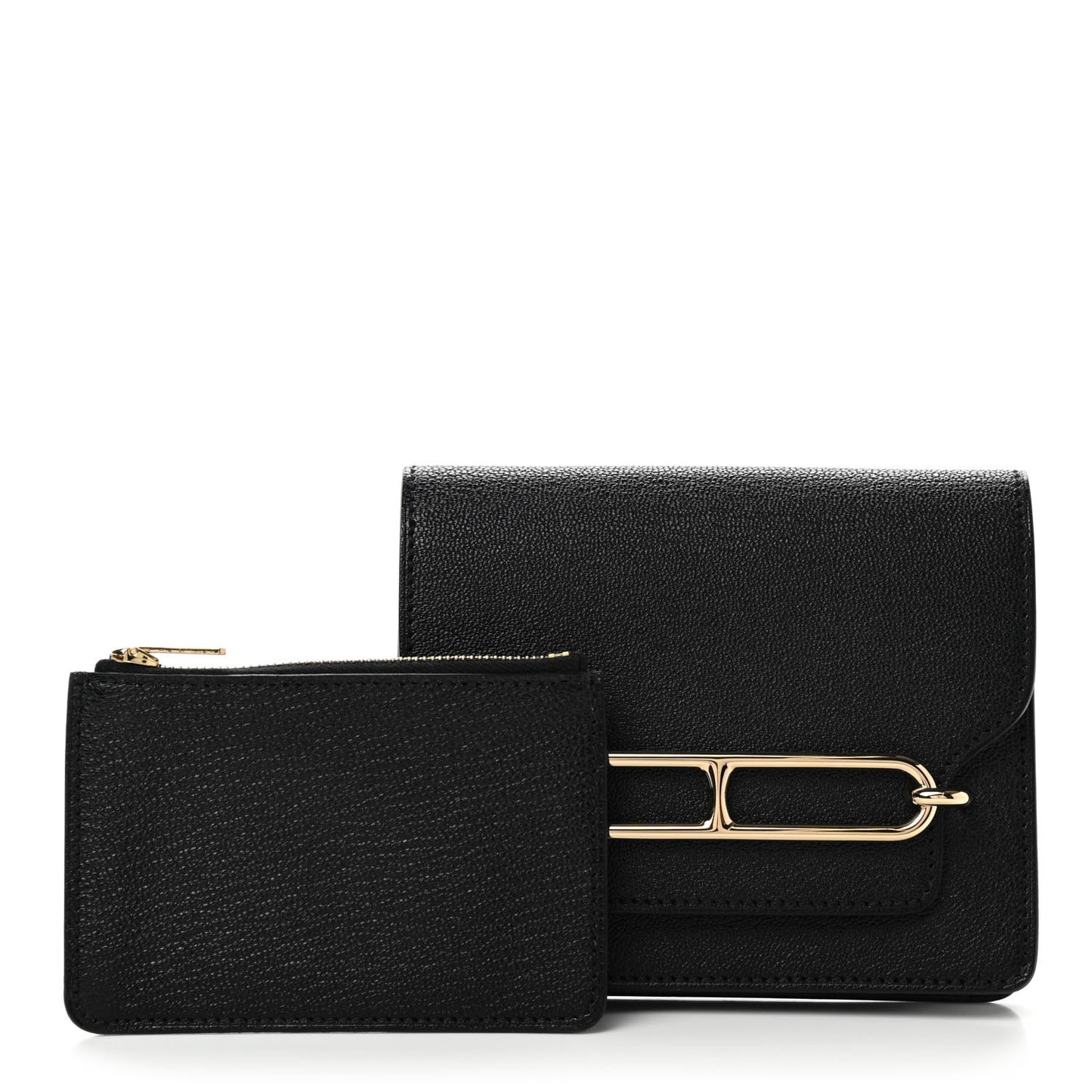 Chevre Mysore Roulis Slim Wallet Black