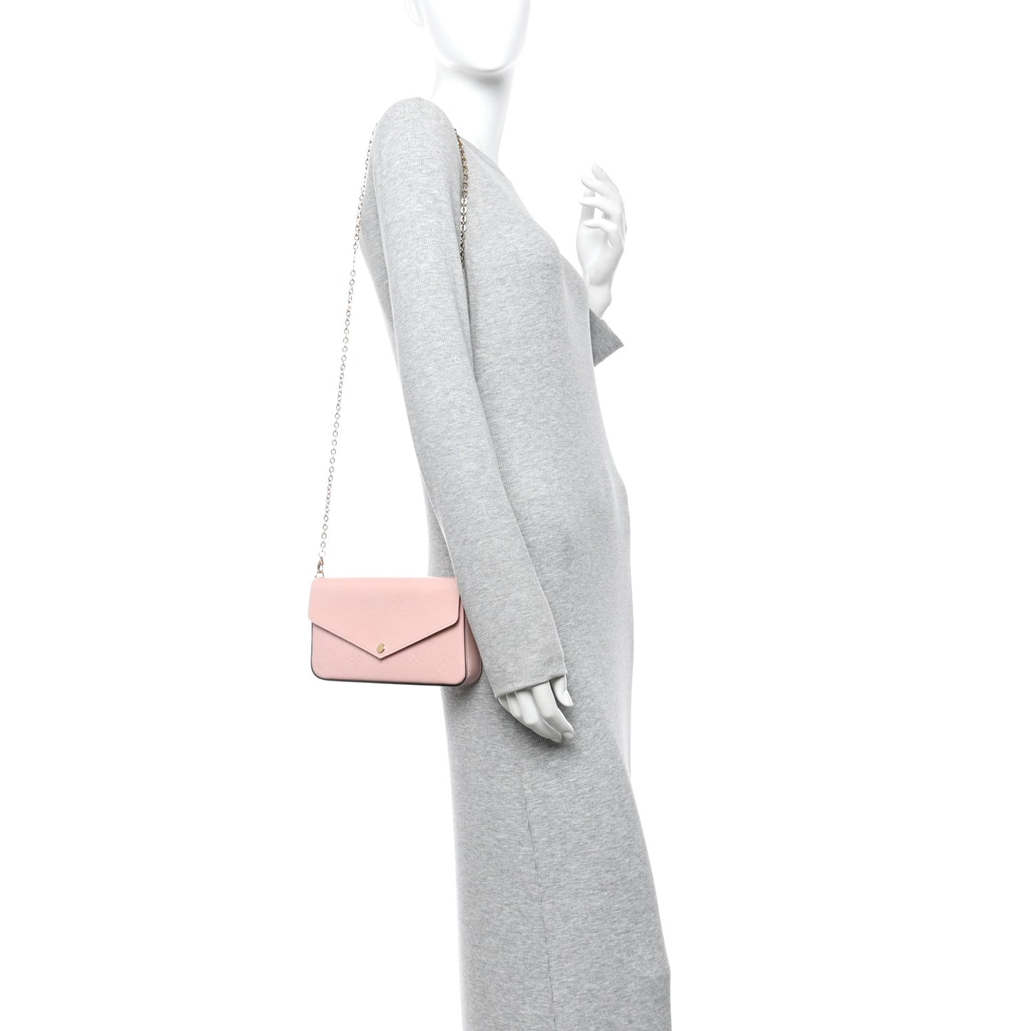 Vernis Felicie Chain Wallet Rose Ballerine
