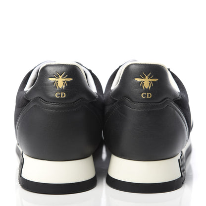 Christian Dior Velvet Mix Diorun Sneakers 36 Black Off White 5 of 11