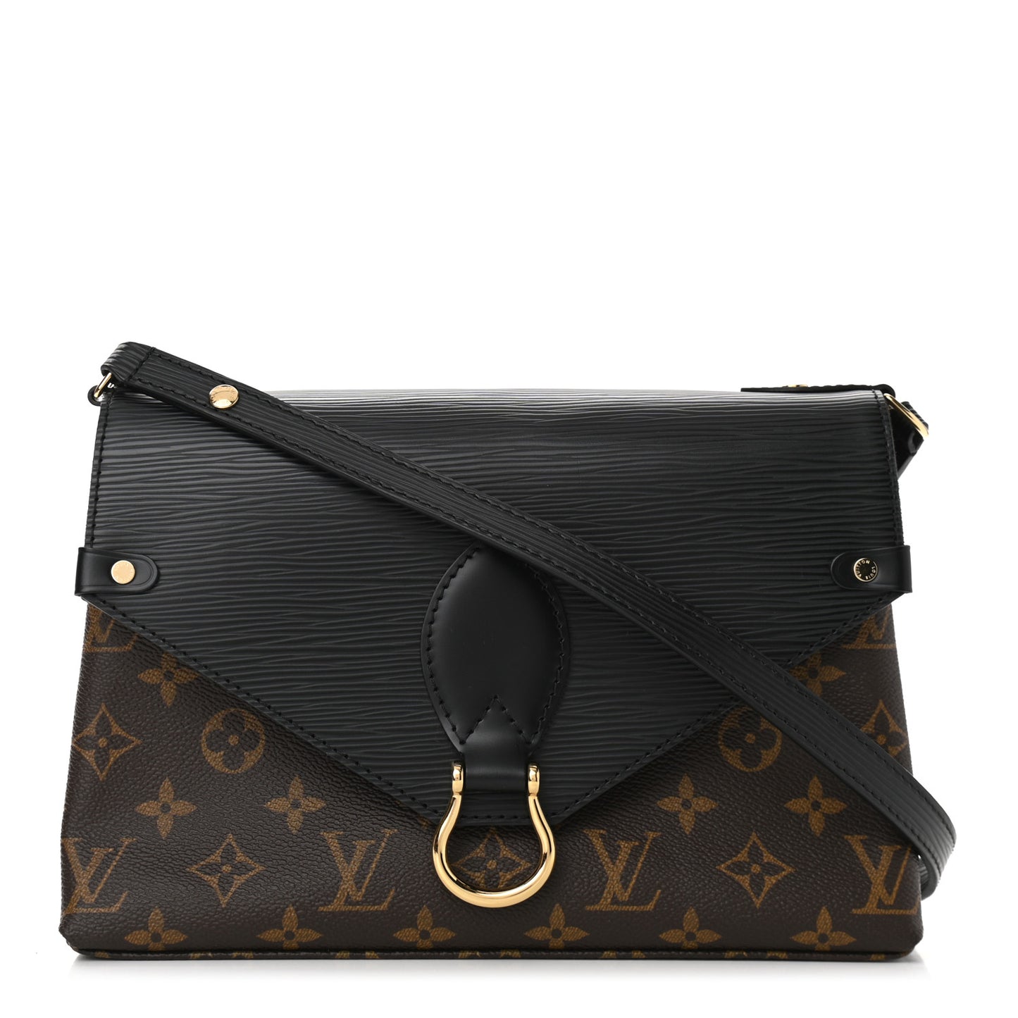 Epi Monogram Saint Michel Black