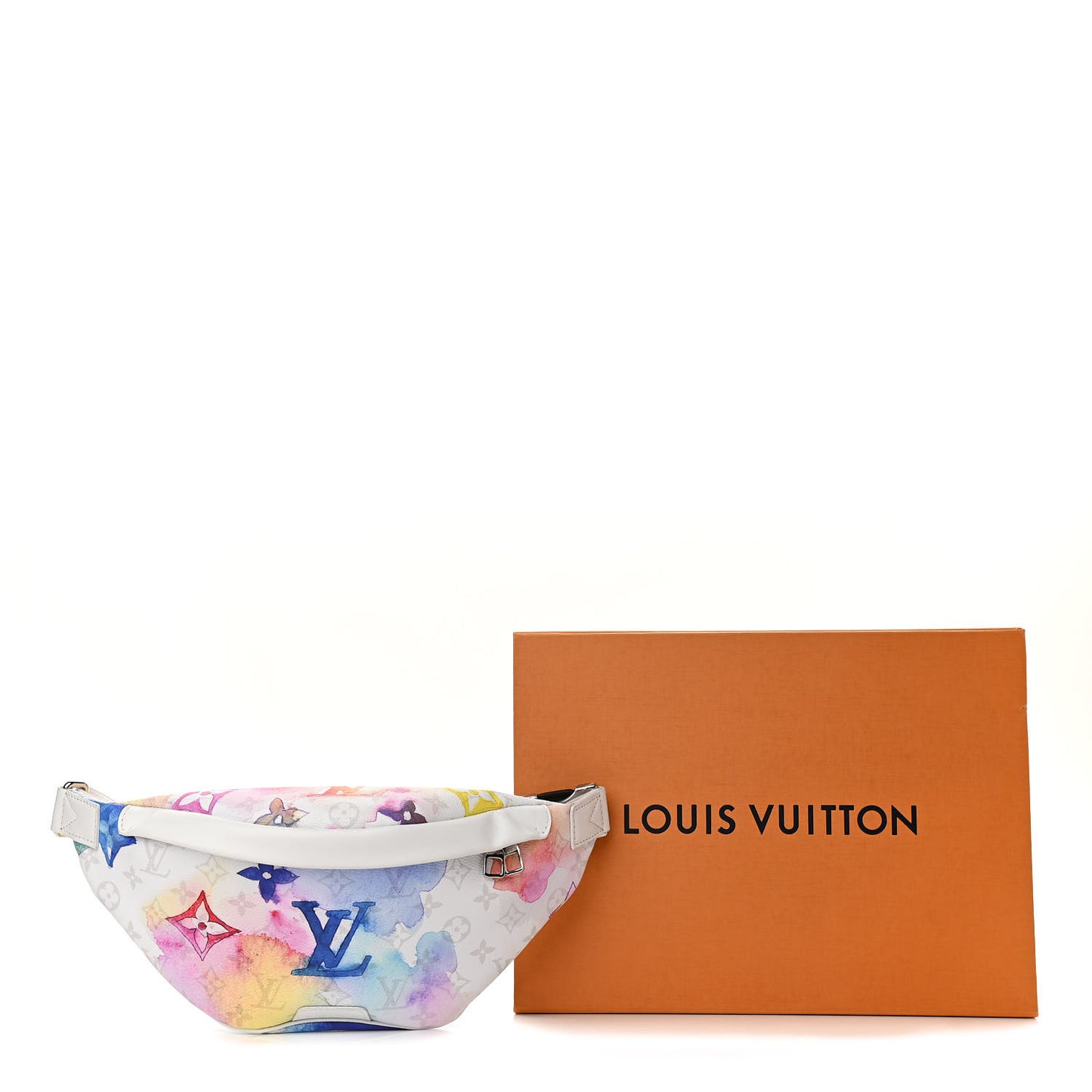 Monogram Watercolor Discovery Bumbag Multicolor