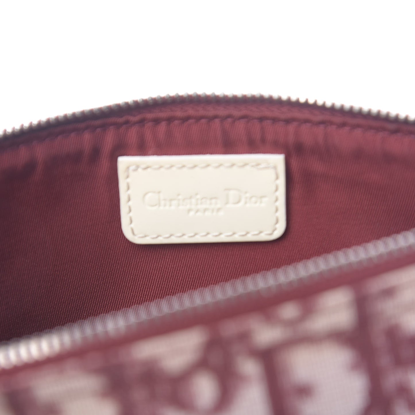 Monogram Mini Saddle Pochette Burgundy