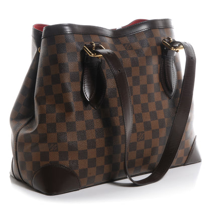 Louis Vuitton Damier Ebene Hampstead MM 3 of 8