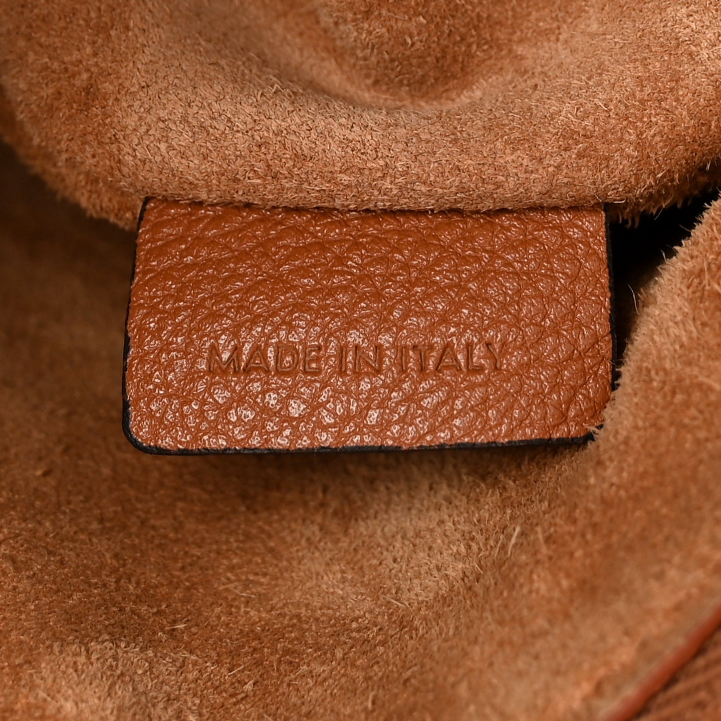 Supple Calfskin Small Triomphe Heloise Shoulder Bag Tan