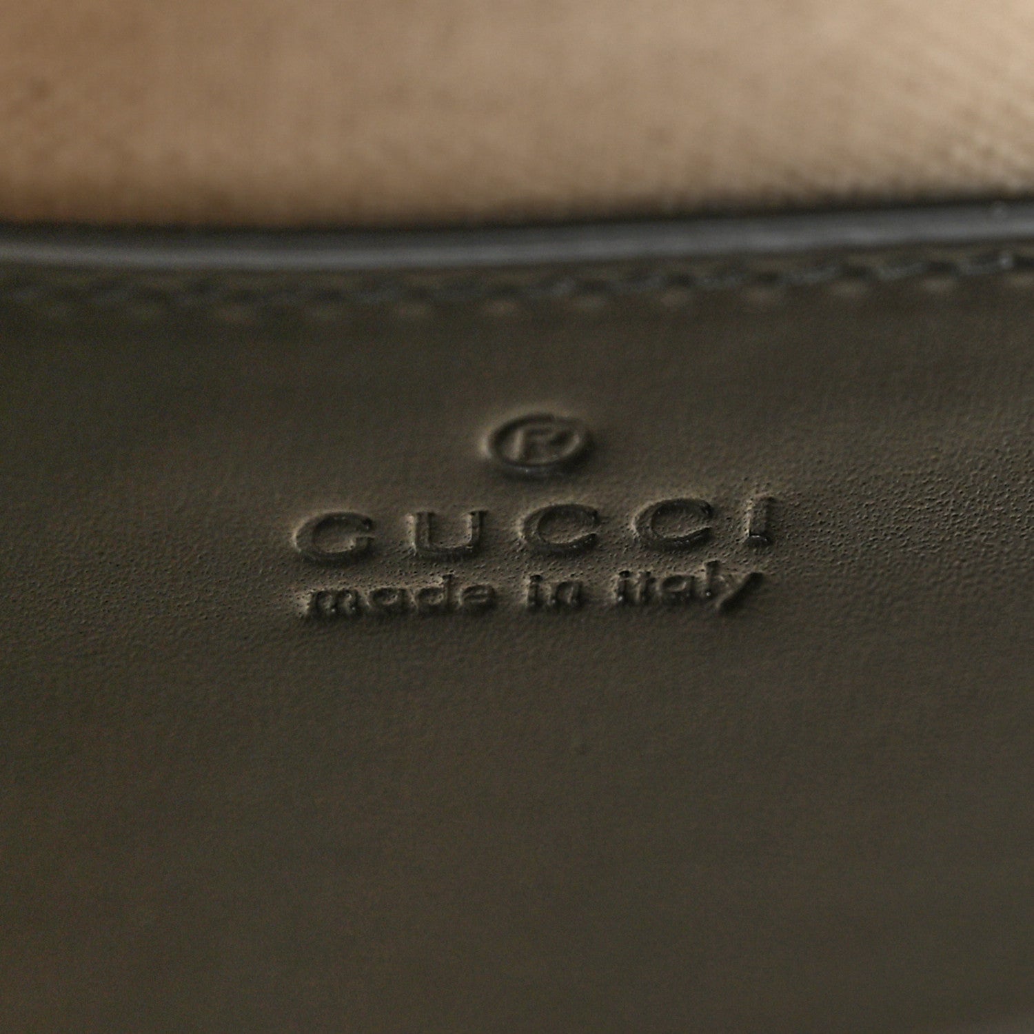 Gucci Calfskin Bamboo Backpack Black 6 of 10