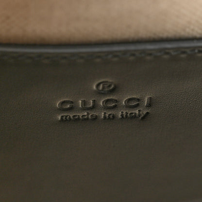 Gucci Calfskin Bamboo Backpack Black 6 of 10
