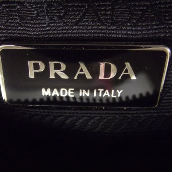 Prada Vitello Daino Shoulder Bag Black 8 of 11