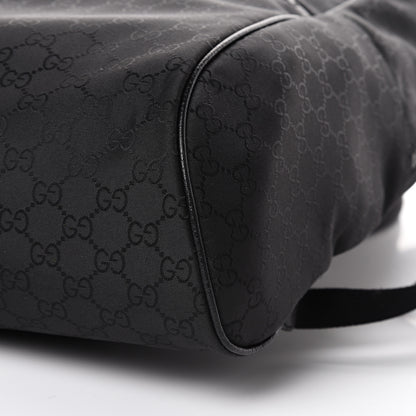 Gucci Nylon Monogram Slim Backpack Black 9 of 9