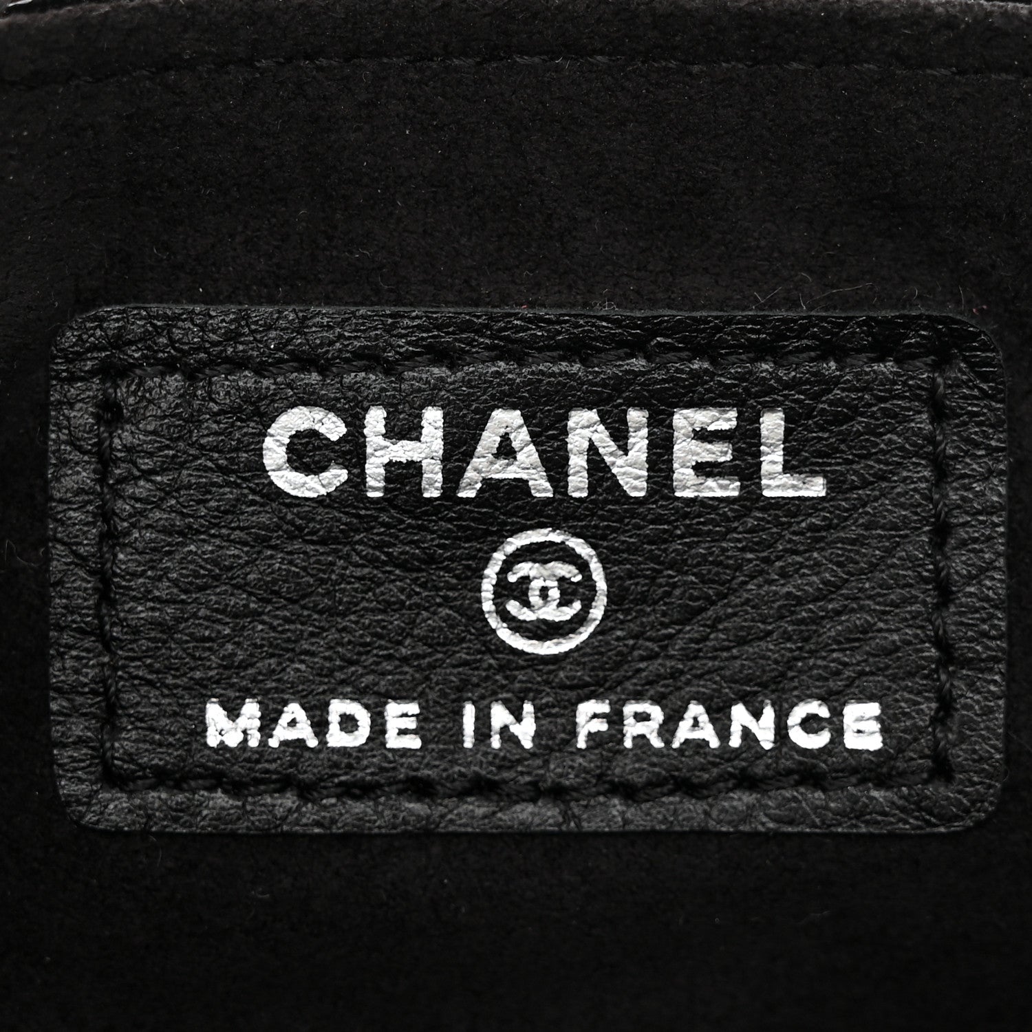 Chanel Patent Quilted Mini Phone Holder Clutch Black 7 of 9