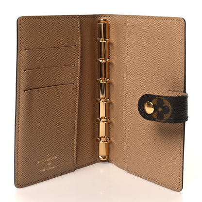 Louis Vuitton Monogram Complice Trunks and Bags Small Ring Agenda Cover Beige 5 of 8