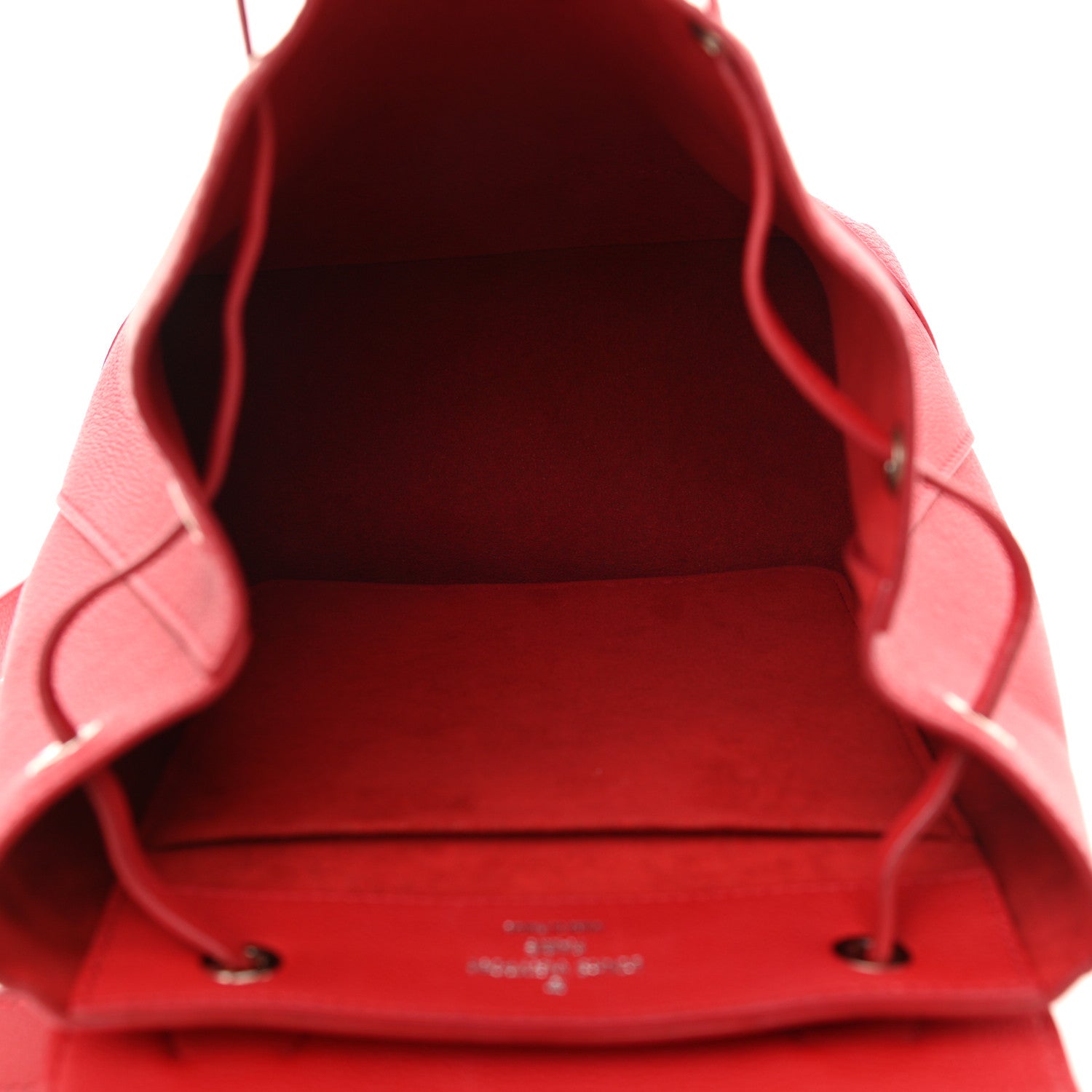 Louis Vuitton Soft Calfskin Lockme Backpack Rubis 4 of 10