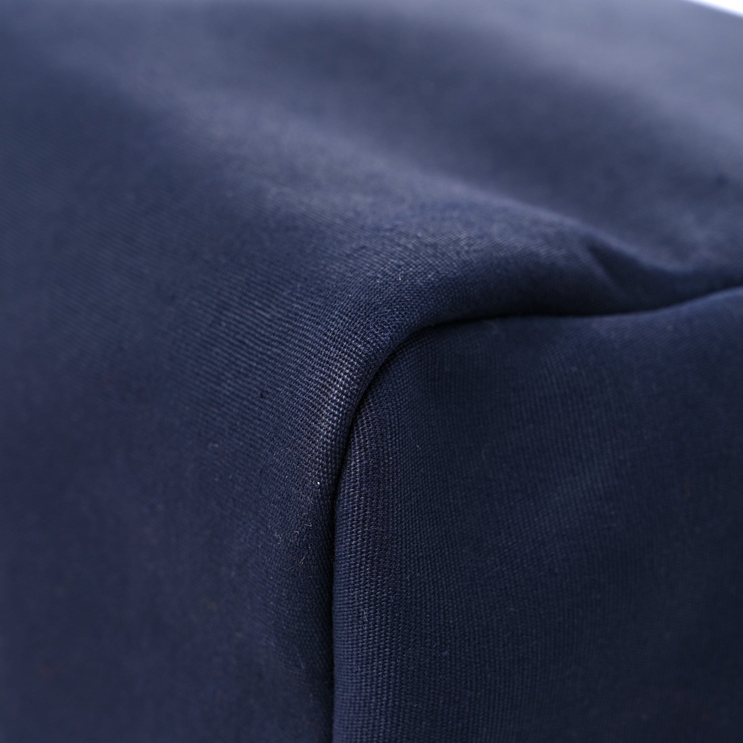 Hermes Toile Vache Calfskin Herbag 40 GM Navy Bleu 11 of 19