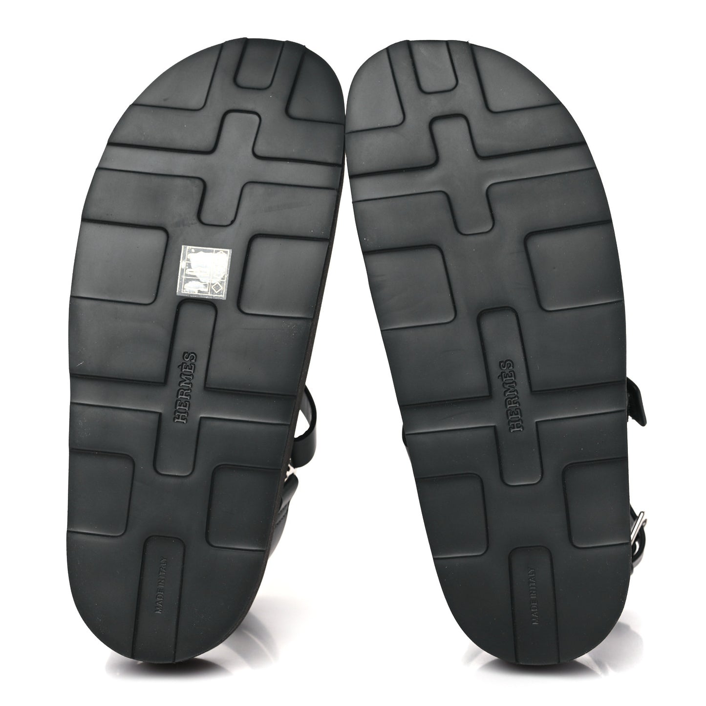 Calfskin Womens Galaxy Sandals 38.5 Black