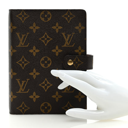 Louis Vuitton Monogram Medium Ring Agenda Cover 2 of 6